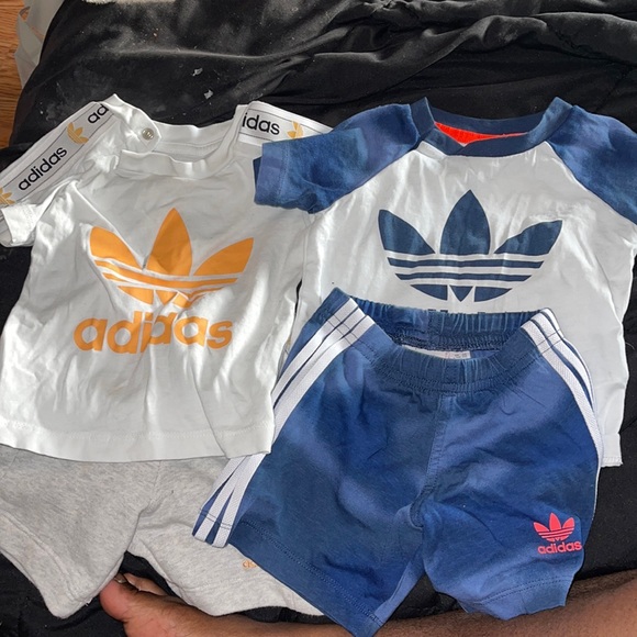 Adidas shirt and pant sets - Picture 1 of 6